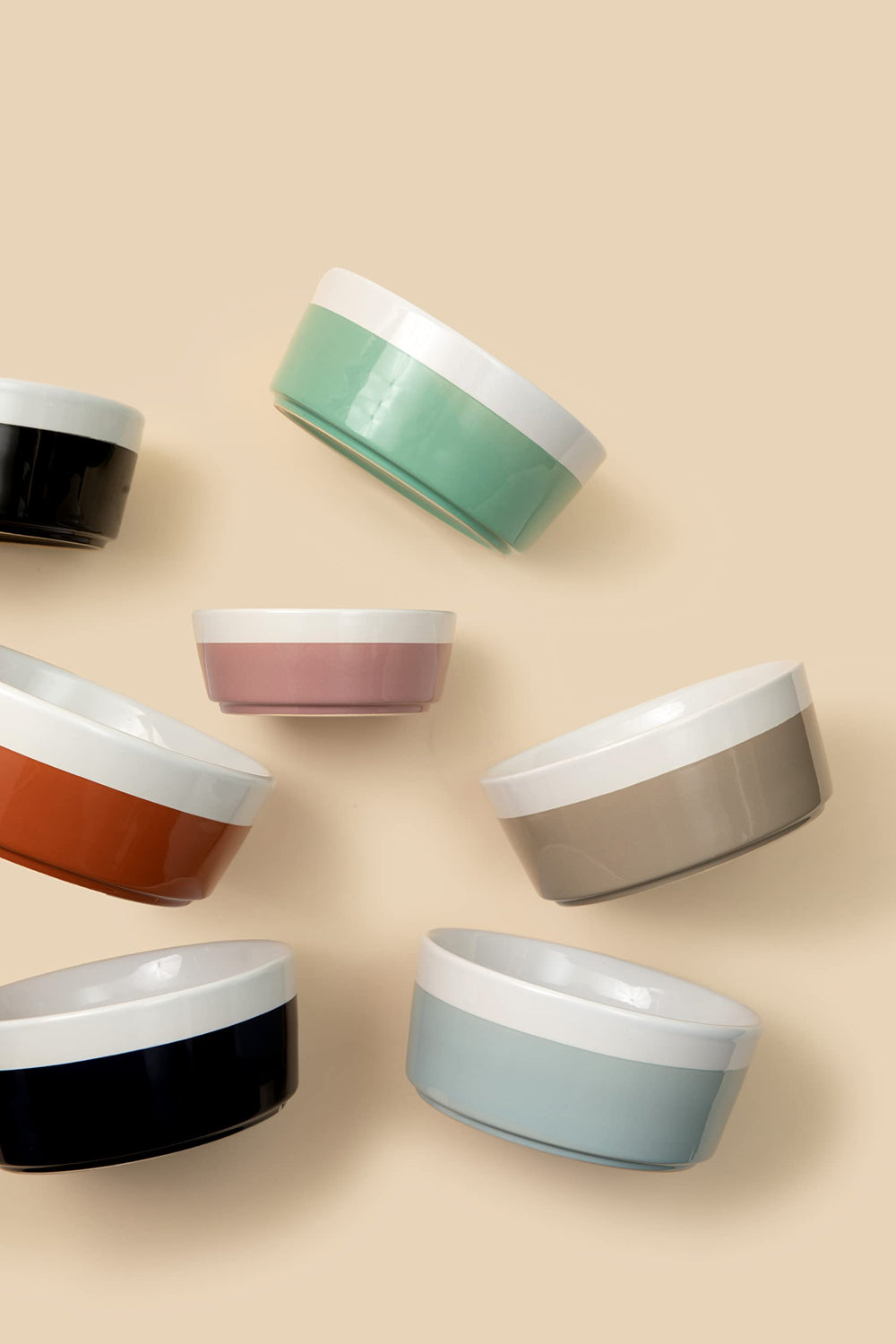 Waggo Dipper bowl multipet-use fits homes with rabbits or cats too.
