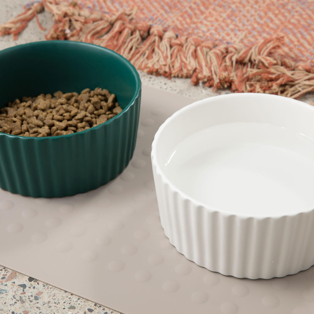 Waggo Ripple bowl medium size 4-cup capacity for medium dogs meals