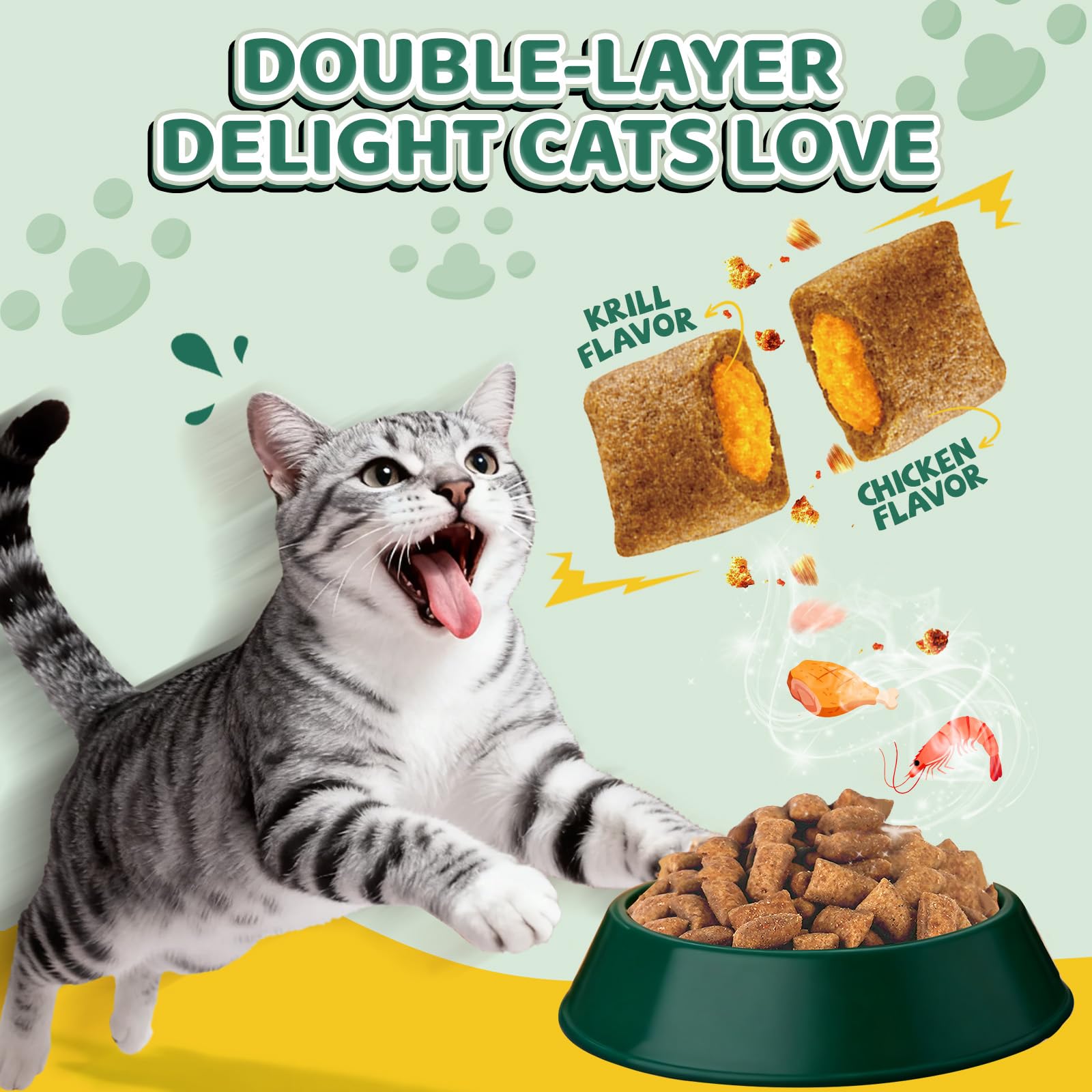 Wagmee cat-chews natural-chicken-flavor appeals to picky eaters during routine administration