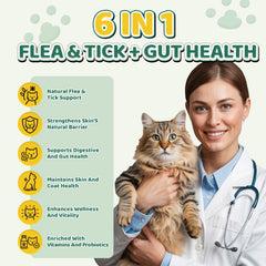 Wagmee cat-chews probiotic-enhanced formula supports balanced digestion and gut health