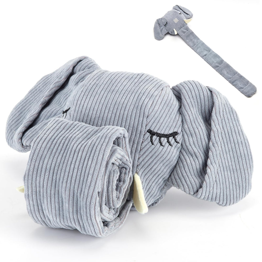Wagorific Trunk or Treat Elephant play image promotes interactive sniffing enrichment.