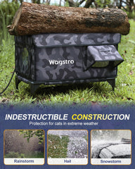 Wagstro insulated walls emphasize durable insulation for rain, wind, and cold nights.