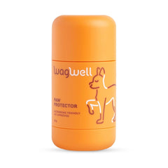 WagWell Paw Protector tub closeup highlighting natural balm for dry paws