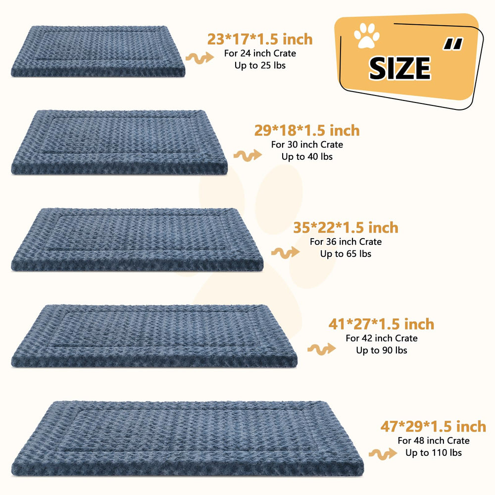 WagWonders 47x29-1-5 inch size view for pets up to 110 pounds.