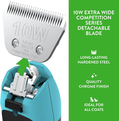 Wahl 2377-100 made-in-usa badge signaling quality.