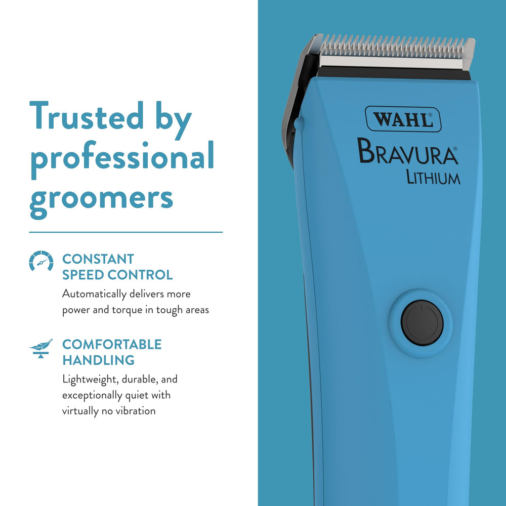 WAHL Bravura 5-in-1 blade set enables versatile lengths