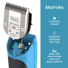 WAHL Bravura used on cat for finish grooming with minimal stress