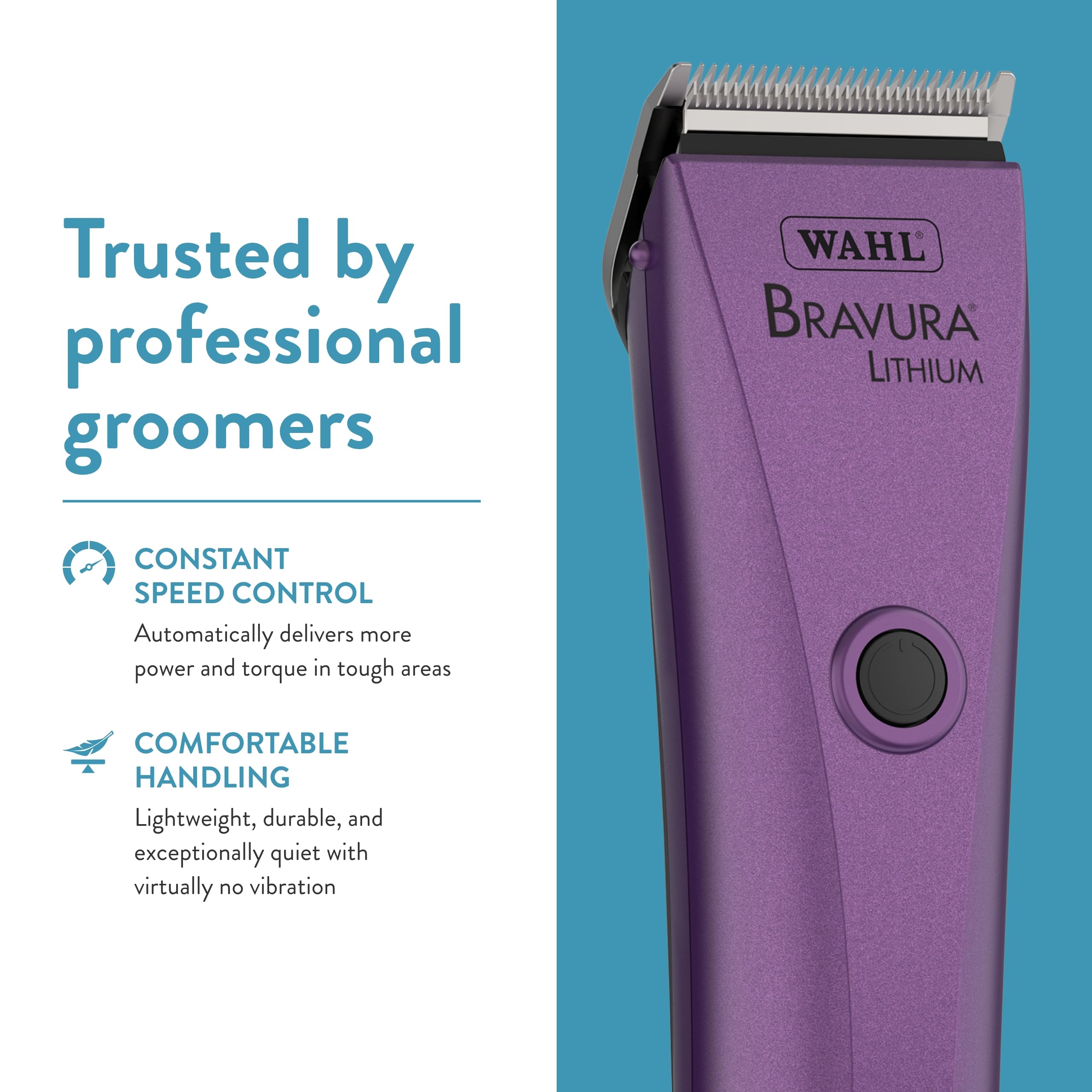 Wahl Bravura cleaning kit with brush and blade oil for maintenance
