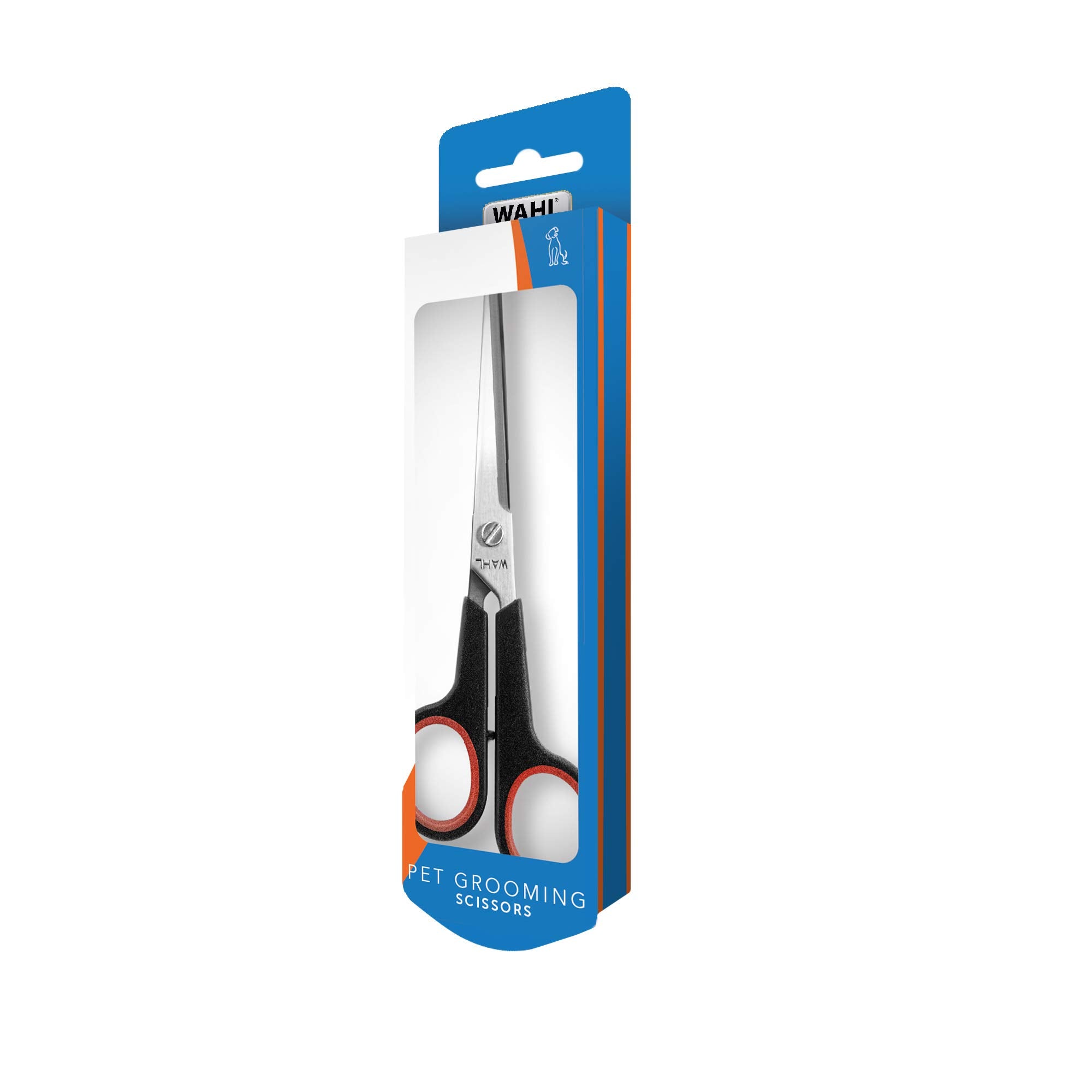 Wahl offset handles and finger rest reduce hand strain during grooming.
