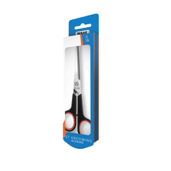 Wahl offset handles and finger rest reduce hand strain during grooming.