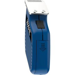 Wahl Pocket Pro Equine Compact Trimmer in hand for precise touch-ups on small areas.