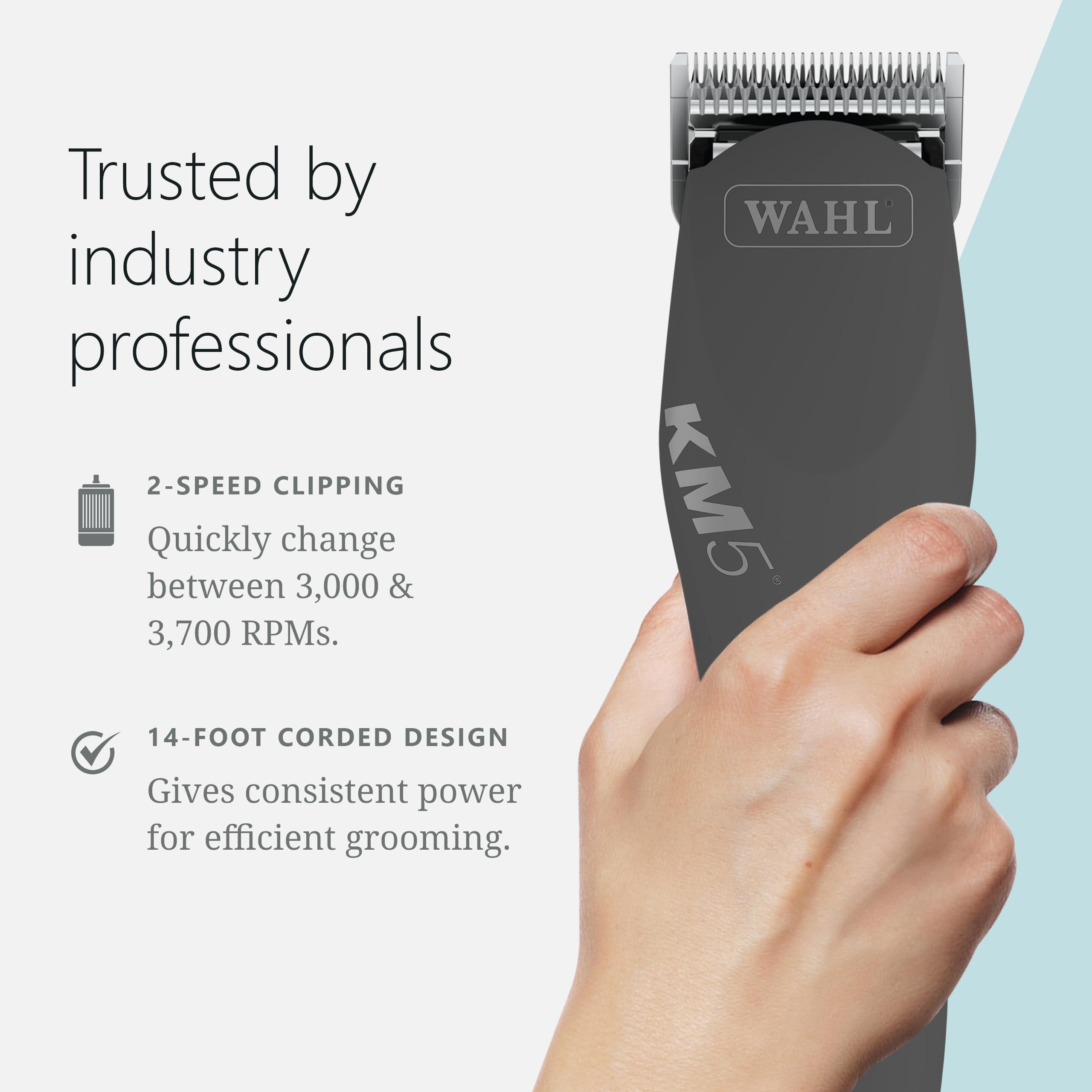 Wahl's heritage adds trust for home grooming with pro-grade results