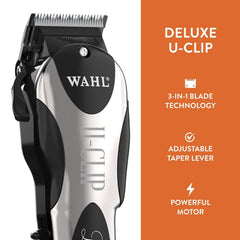 Wahl Pro Animal Deluxe U-Clip cut-length 8mm for full-body shaping.