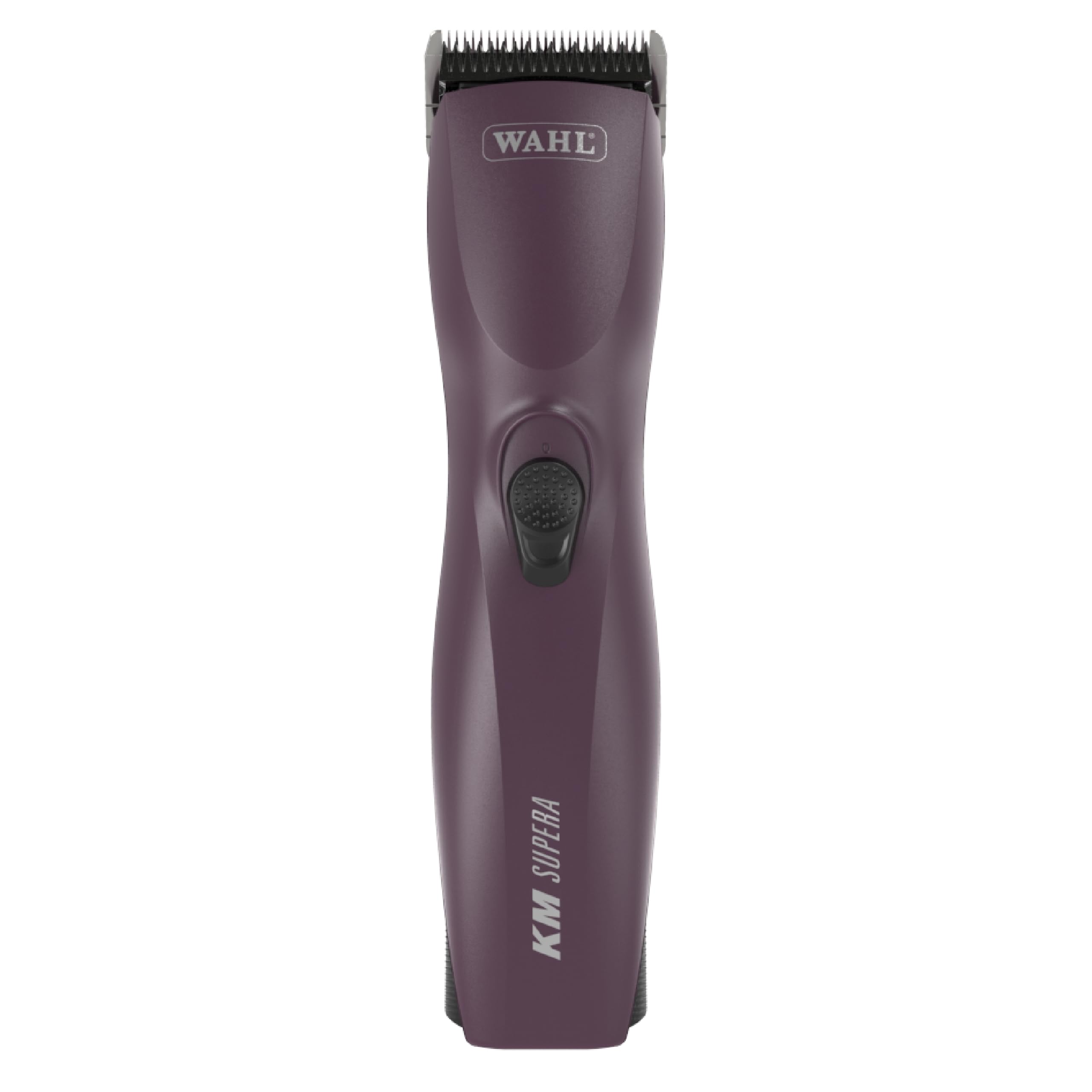 Wahl Pro Animal KM Supera battery-indicator clipper for uninterrupted grooming sessions.