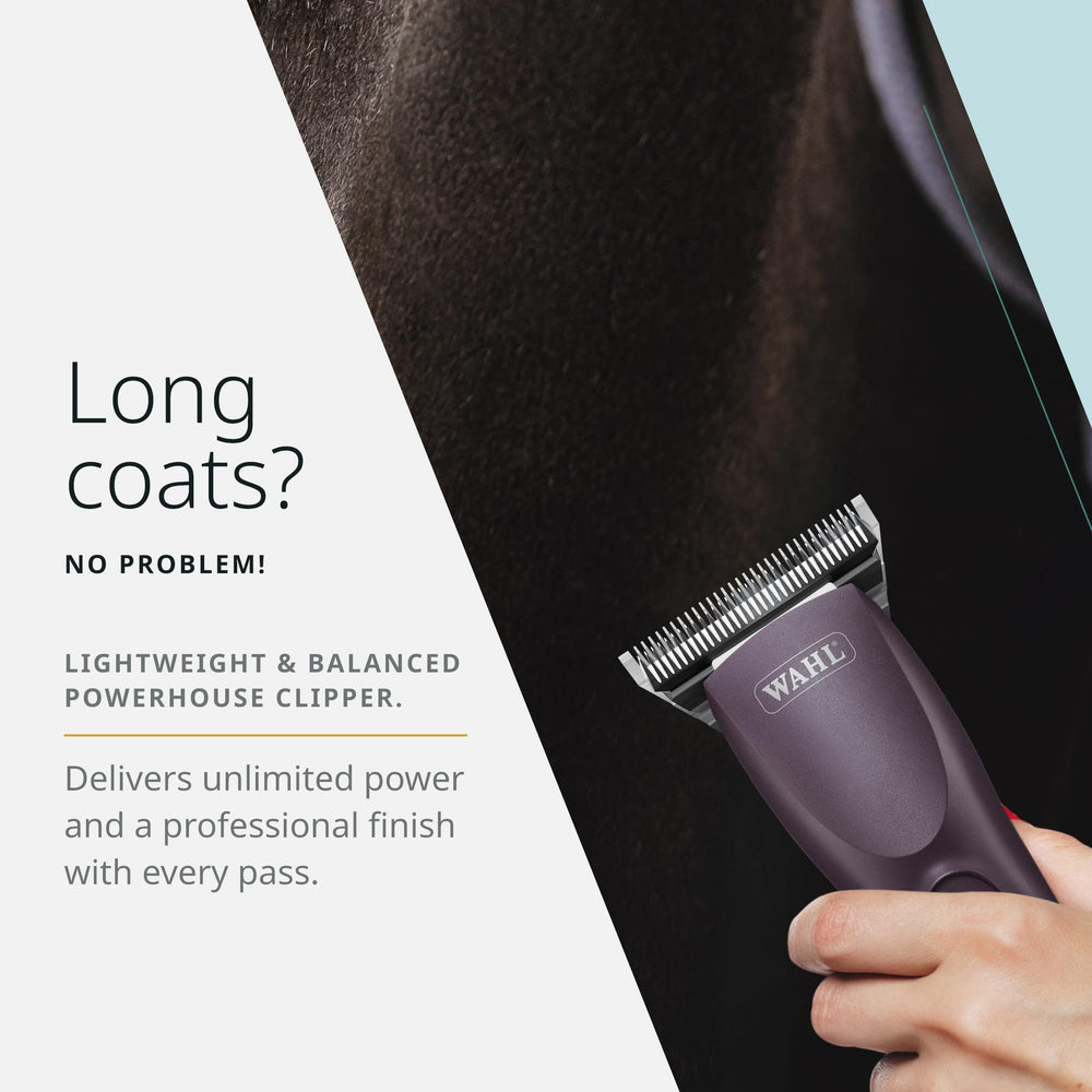 Wahl Pro Animal KM Supera cordless clipper with dual-speed performance