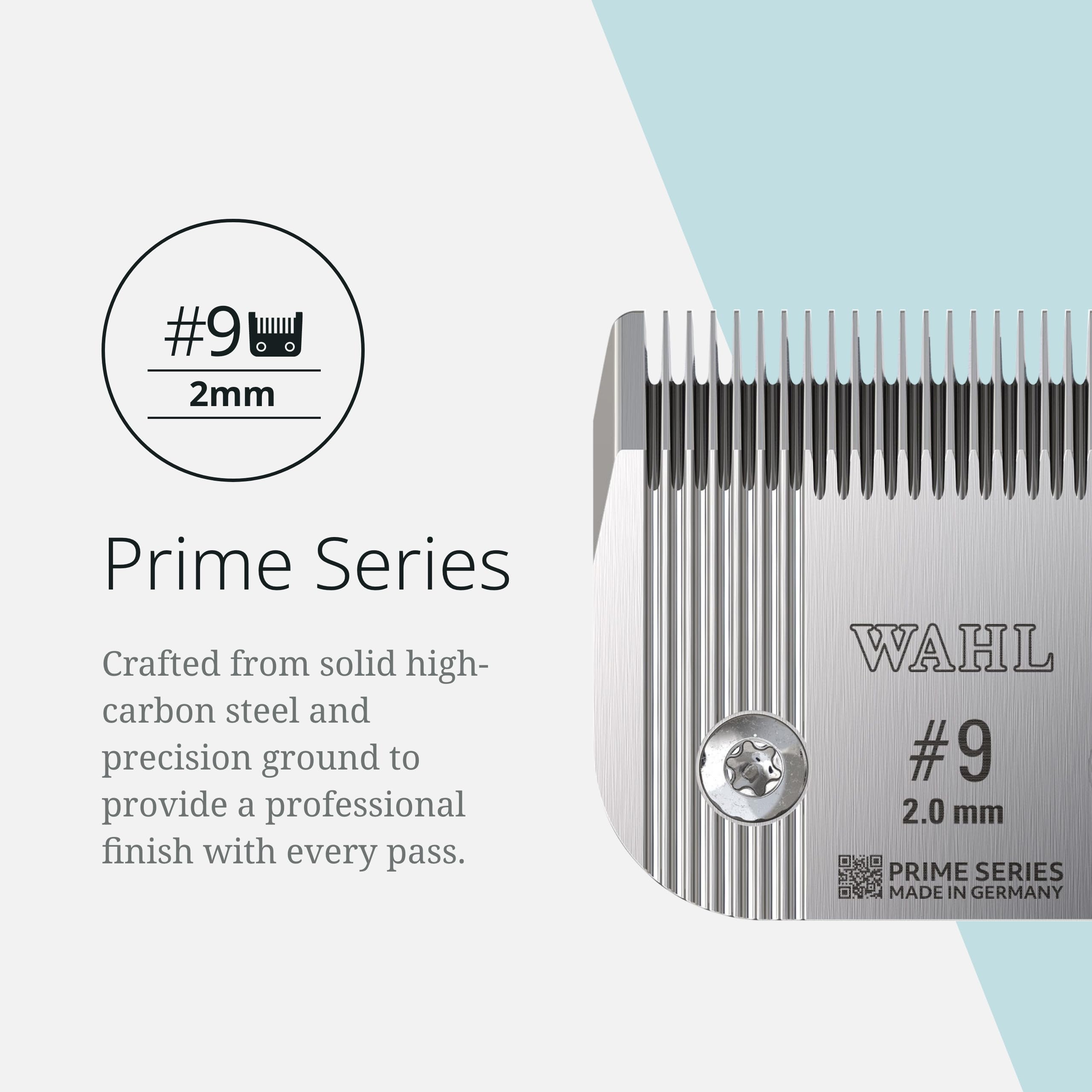 Wahl Pro Animal Prime Series blades professional grooming use supports consistent, salon-quality results.