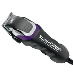 Wahl Pro Animal Stable Grip clipper closeup blade for precise light clipping