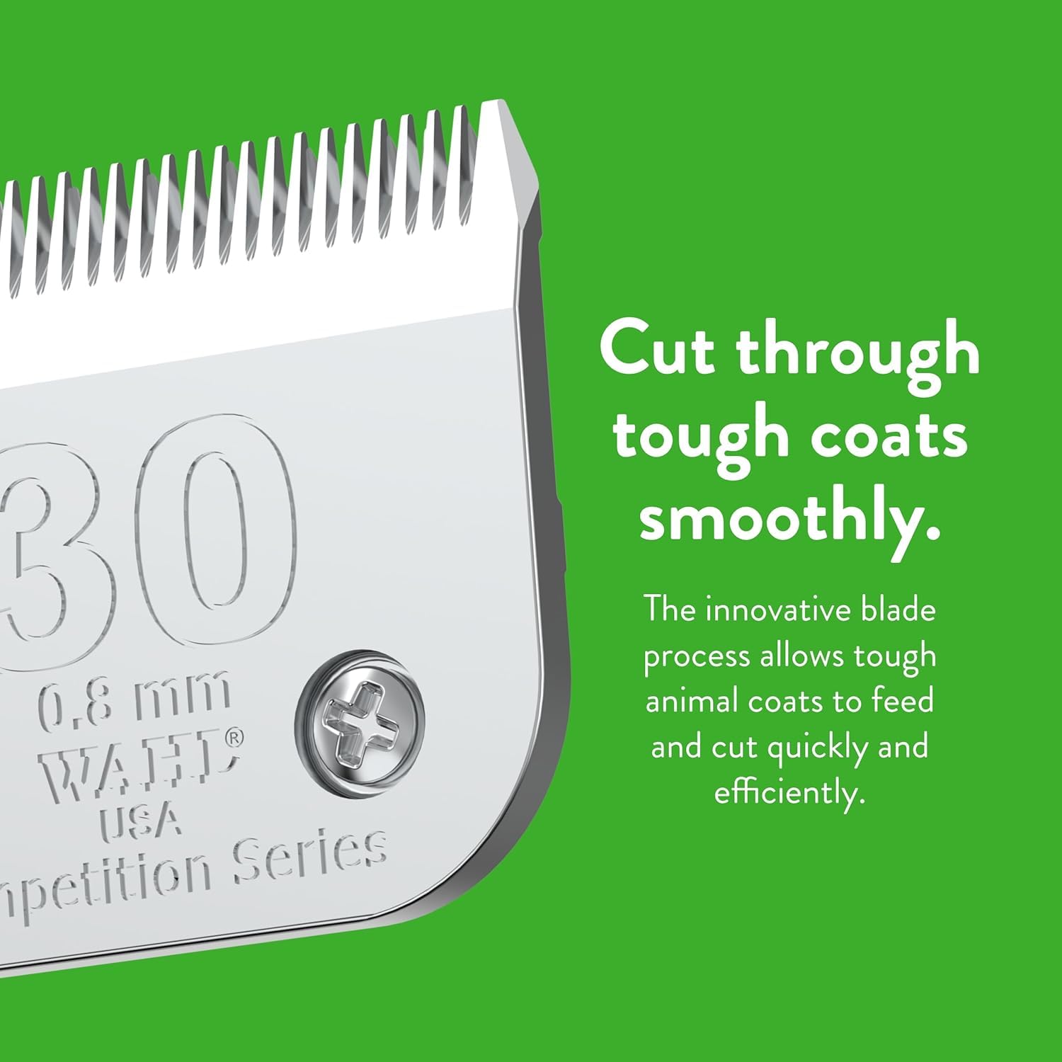 Wahl Professional Animal 30 Fine Blade ready for pet grooming.