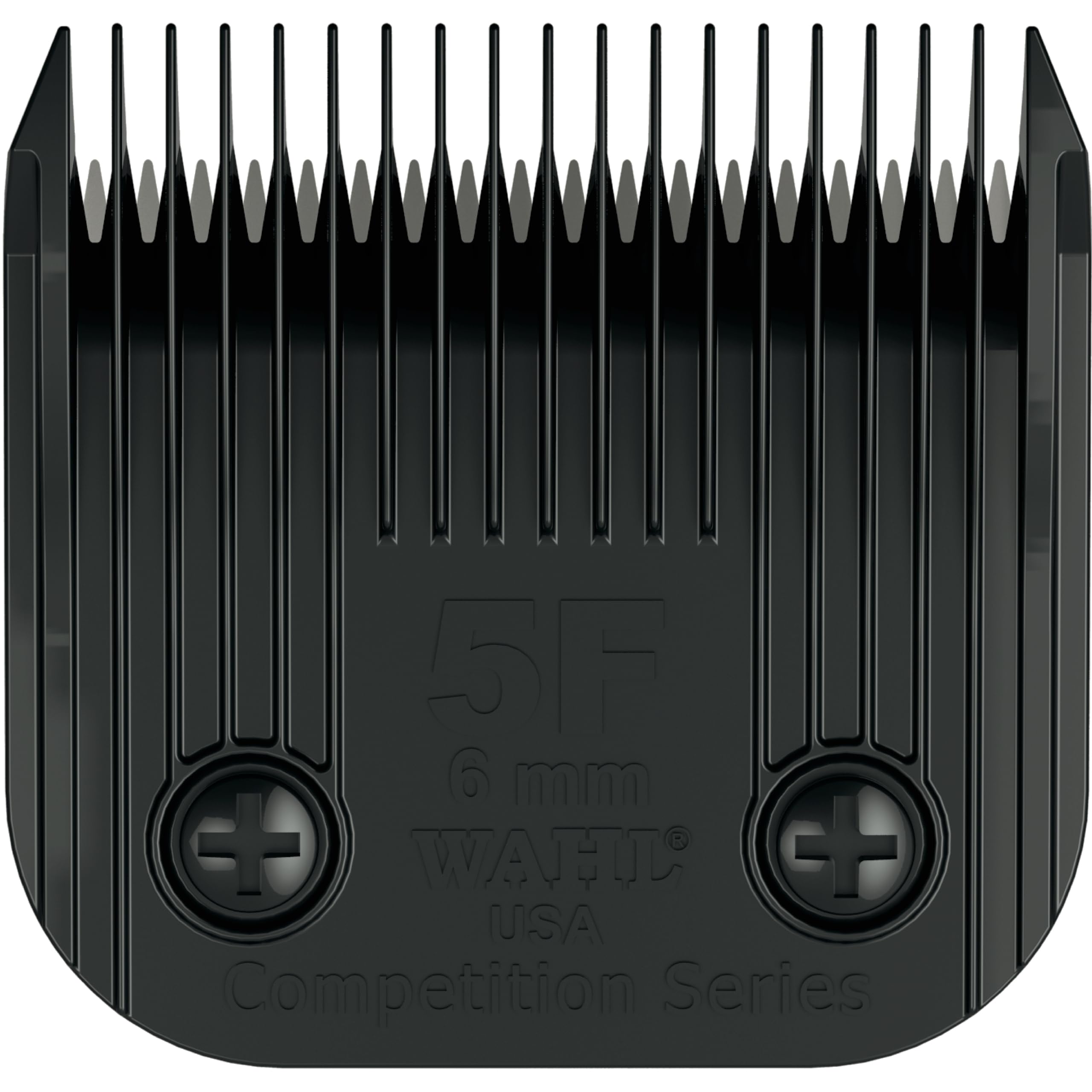 Wahl Professional Animal 5F full-coarse blade closeup for precise, show-quality trims.