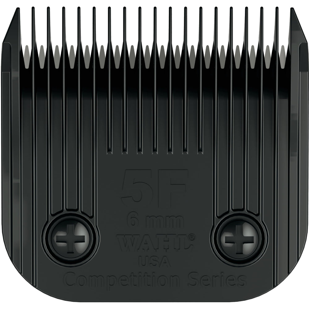 Wahl Professional Animal 5F full-coarse blade closeup for precise, show-quality trims.