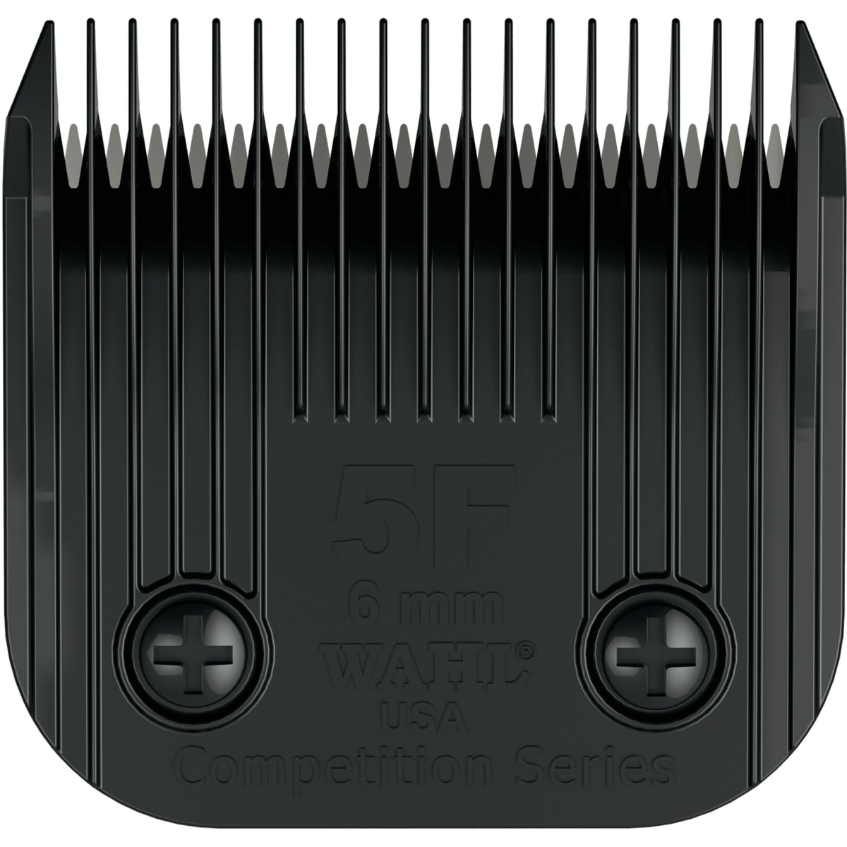 Wahl Professional Animal 5F full-coarse blade closeup for precise, show-quality trims.