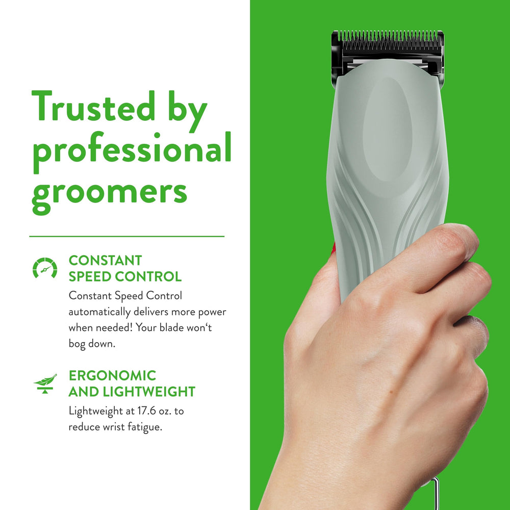 Wahl Professional Animal KMC+ ergonomic housing for comfortable grip