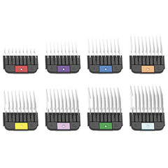 Wahl professional animal attachment guide combs with stainless steel for smooth grooming