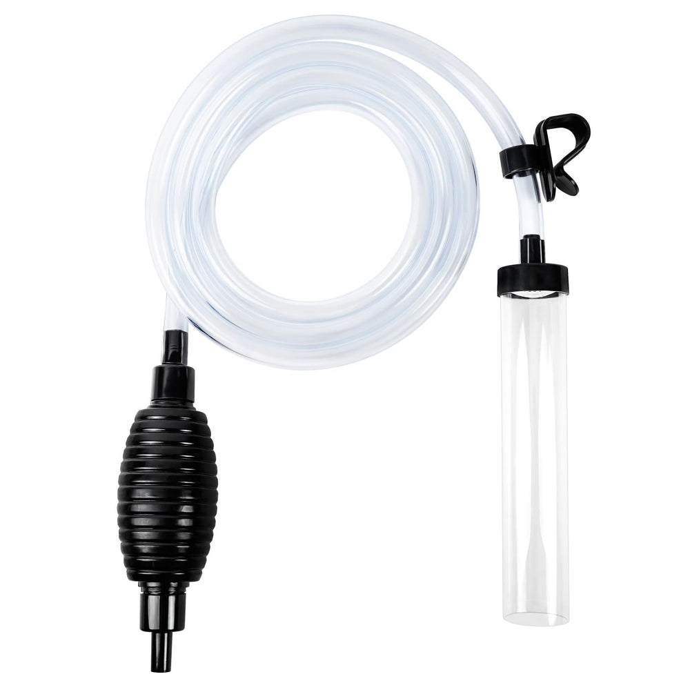 Waifoter gravel vacuum cleaner in tank removes debris for clearer water