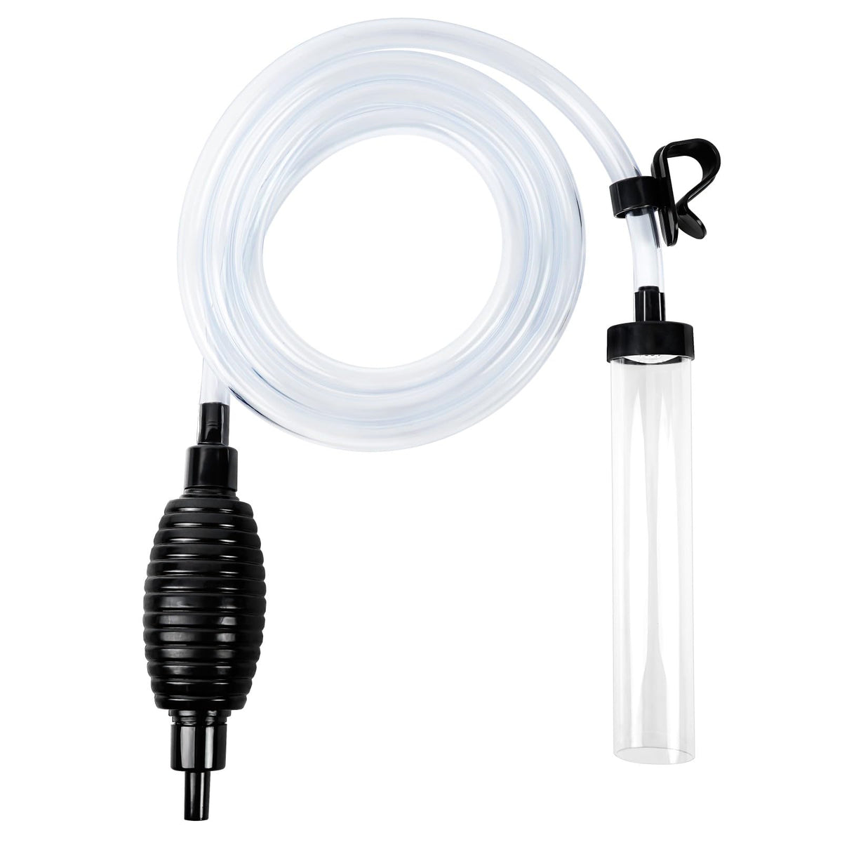 Waifoter gravel vacuum cleaner in tank removes debris for clearer water