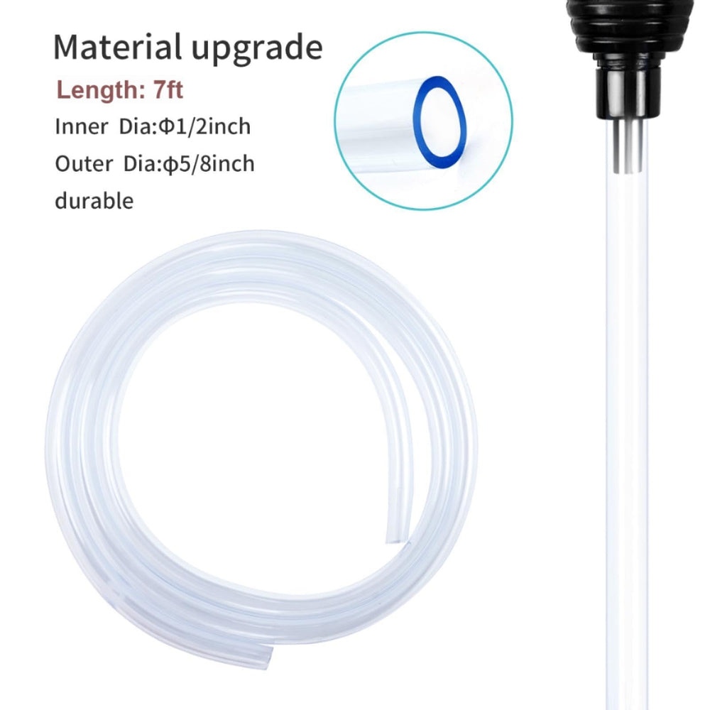Waifoter hand pump action showing easy siphon for maintenance