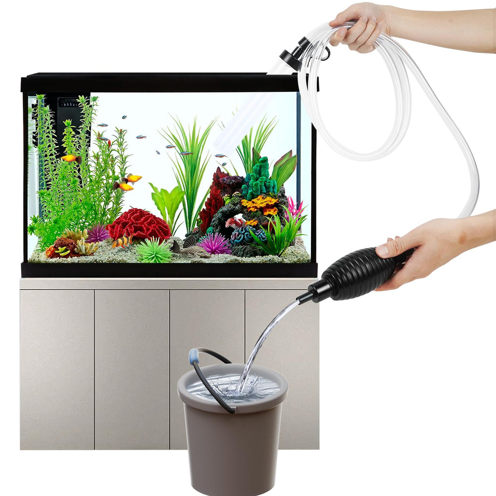 Waifoter water changer hose setup enabling controlled water changes