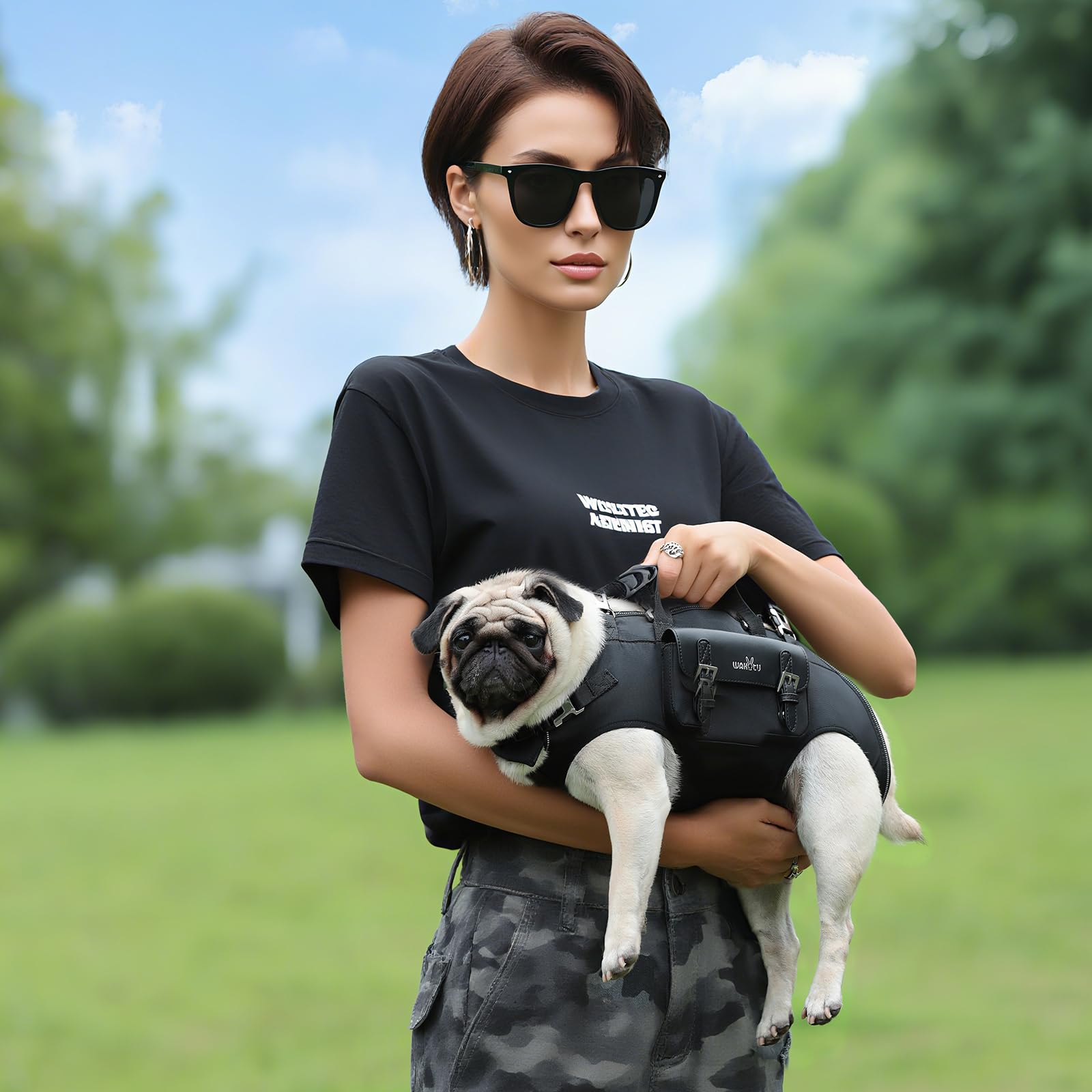 Wakytu dog backpack warranty service with 3-year coverage.