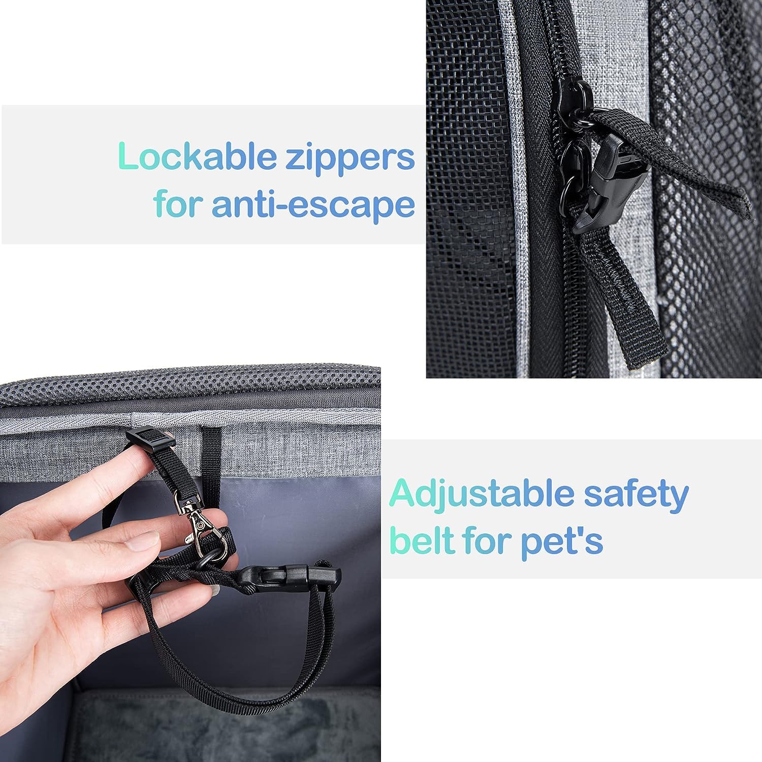 Wakytu dog bike basket compact storage ready for travel