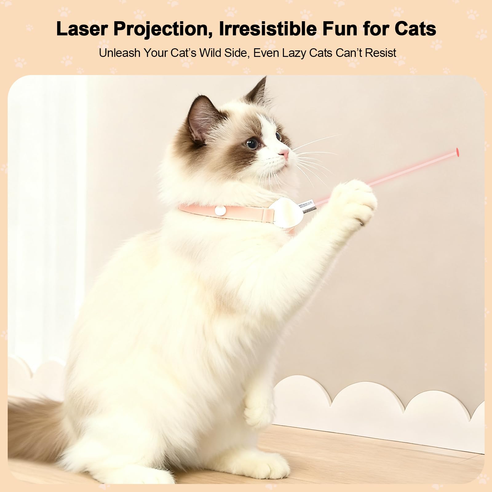 Walfront adjustable collar 9-1-13-4 image highlights secure fit for cats