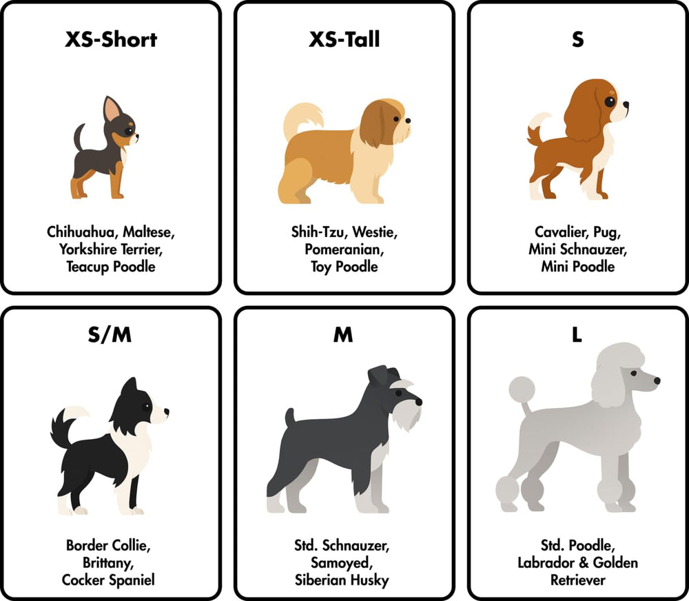 Walkee Paws chest strap is adjustable for a secure fit.