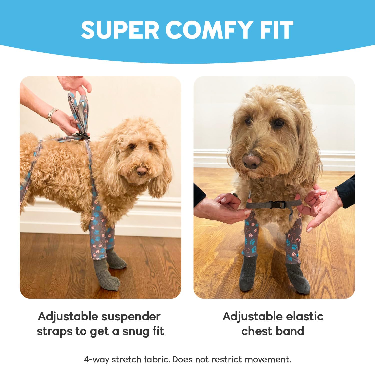 Walkee Paws packaging highlights Shark Tank feature for credibility.
