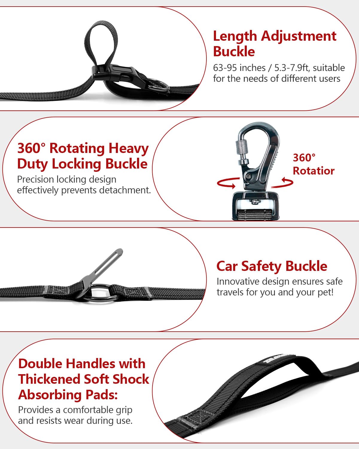 WANFIRE Hands Free Dog Leash waist belt in action enables comfortable jogging.