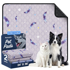 WanpeeGoo almohadilla lavable para perros, superficie suave y entrenamiento cómodo.