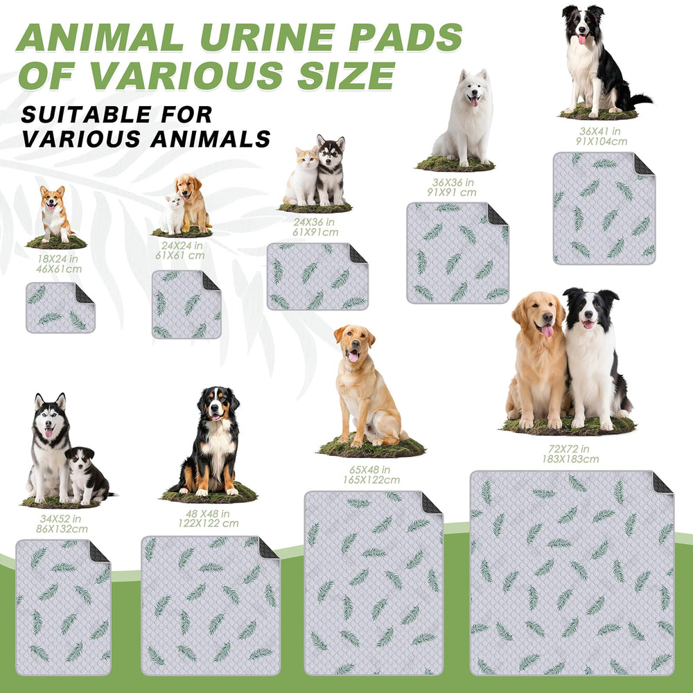 WanpeeGoo easy-care pads machine washable and quick to dry