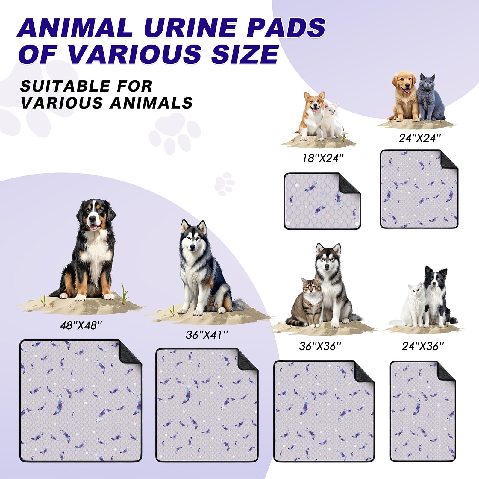 WanpeeGoo economical-reusable-dog-pad demonstrates cost-saving, eco-friendly reuse.