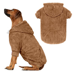 Waoduld 3XL dog sweater hoodie showcases cozy warmth for large breeds.