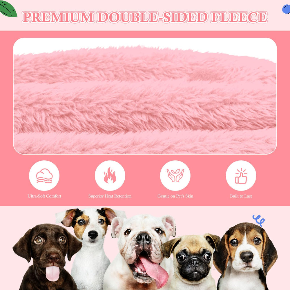 Waoduld polar fleece close-up highlights soft, breathable comfort for dogs