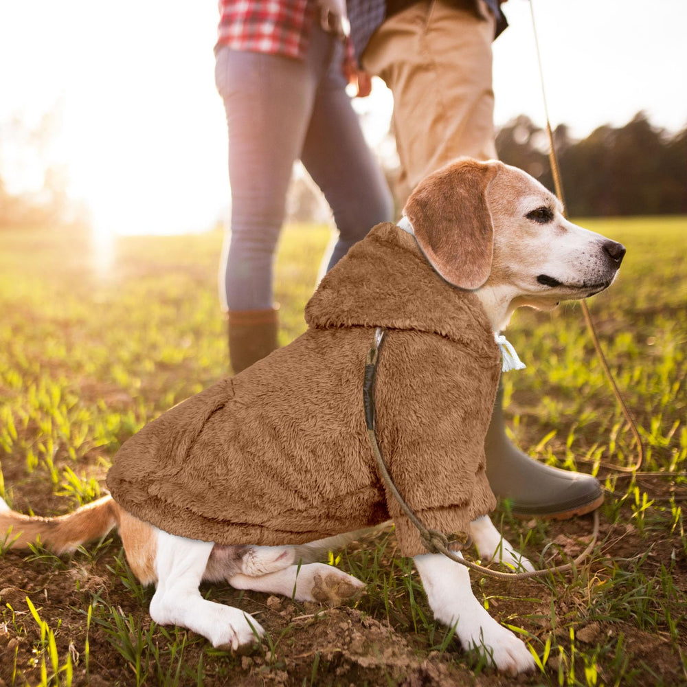 Waoduld dog sweater ribbed cuffs image emphasizes snug fit and wind protection.