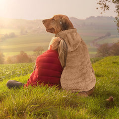 Waoduld double-sided polar fleece close-up shows soft, breathable warmth.