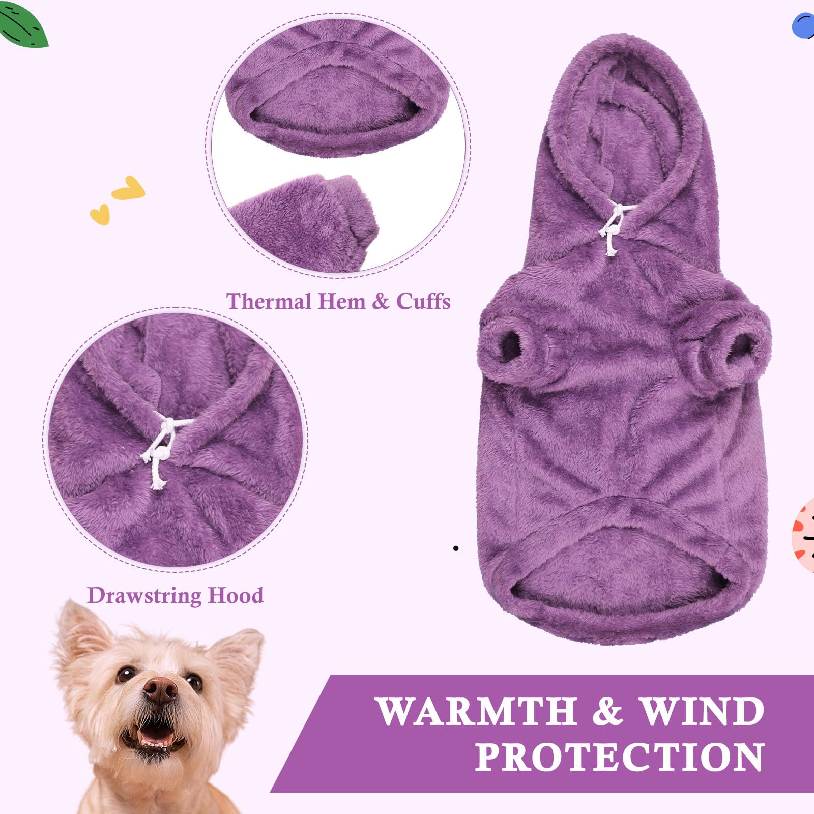 Waoduld hidden leash hole for easy walks without removal.