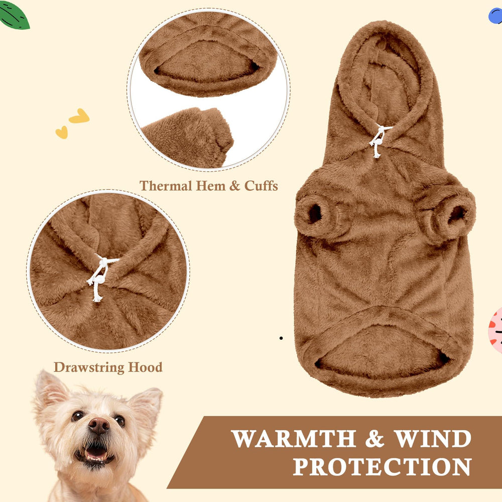 Waoduld leash hole feature enables easy walks without removing the garment.