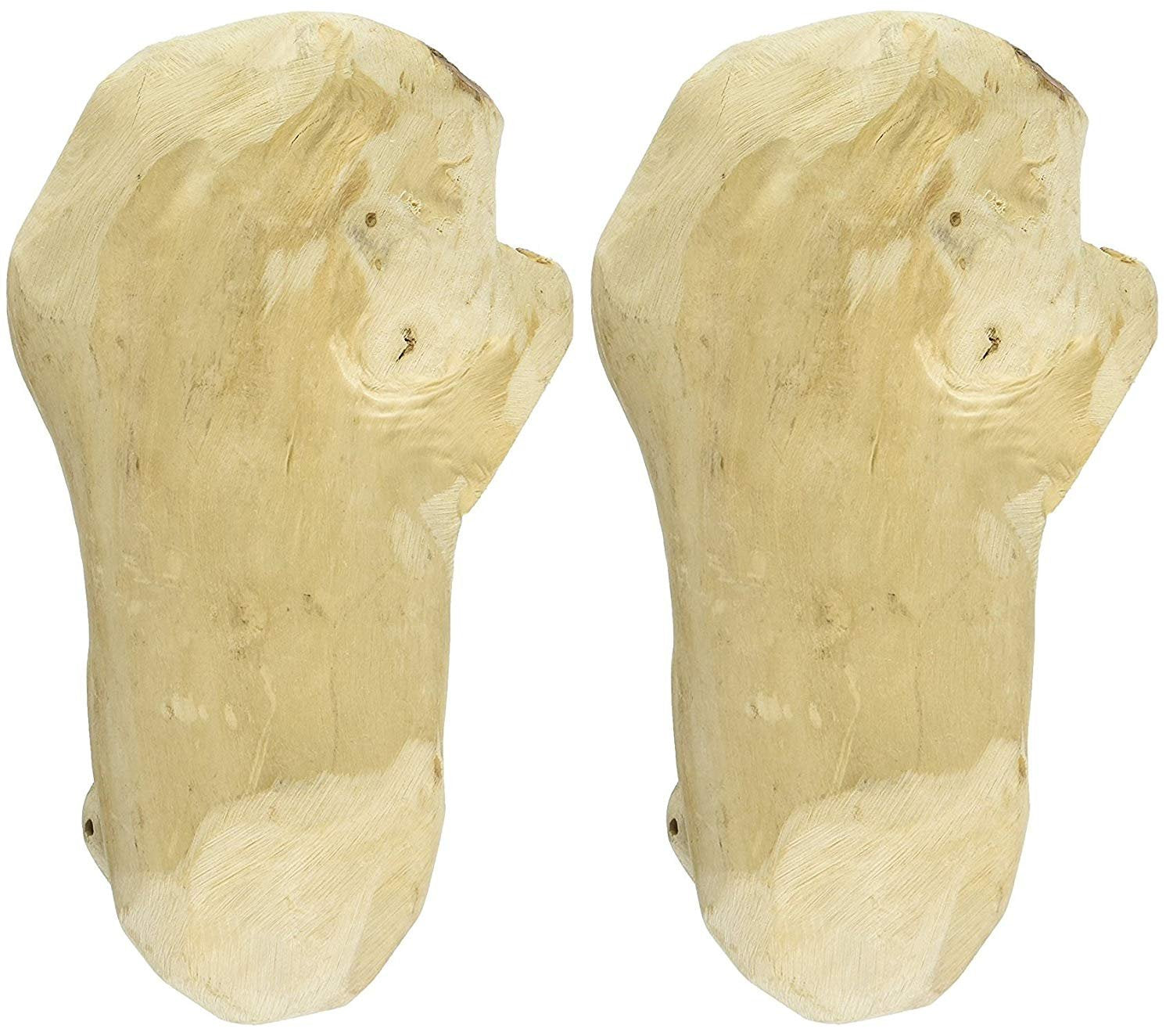 Ware Manufacturing Gorilla Chew Natural Medium two-pack front view satisfying chewing instincts.