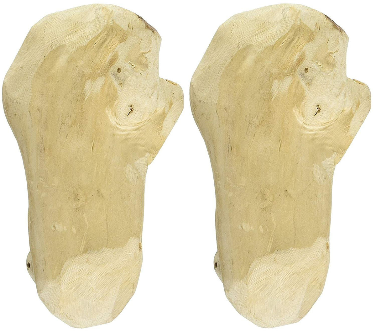 Ware Manufacturing Gorilla Chew Natural Medium two-pack front view satisfying chewing instincts.