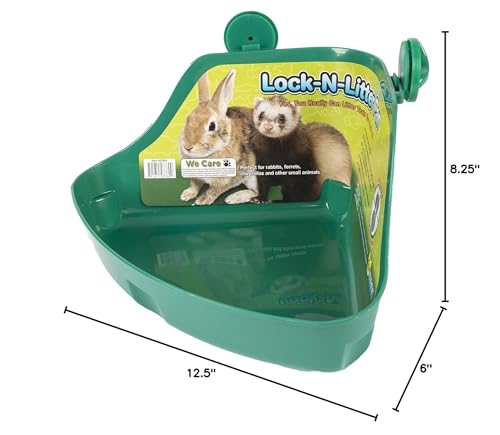 Ware Manufacturing lock-n-litter pan regular pack-shot shows convenient 2-pack value