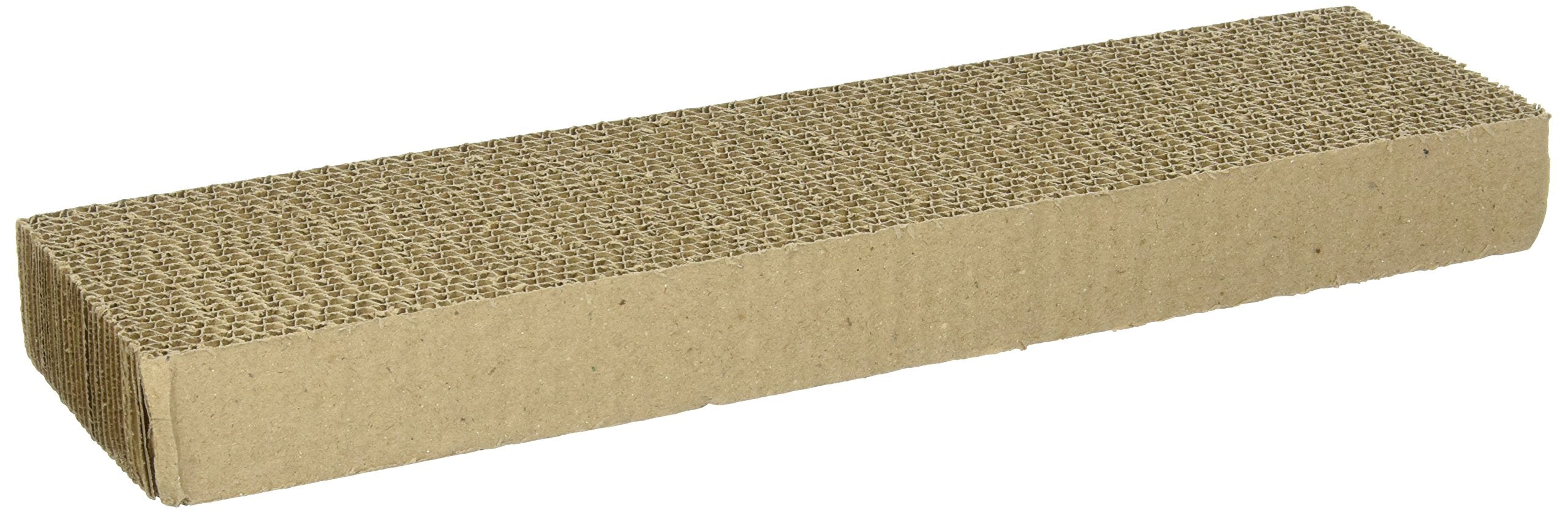 Ware Manufacturing WARE catnip included scratcher pad in use to deter furniture scratches